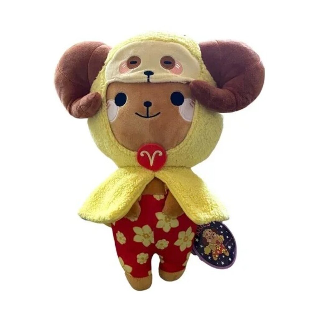 NWT $44 HONEY MARU Zodiac Aries Plush Bear